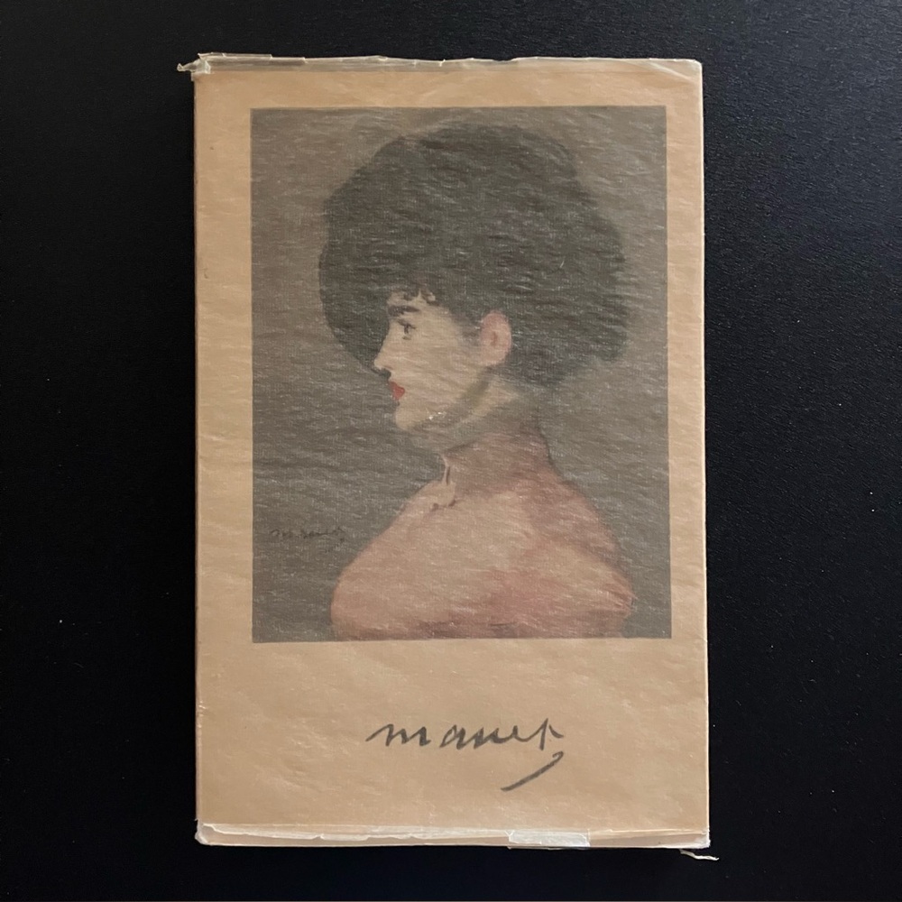 Vintage Manet Book in French